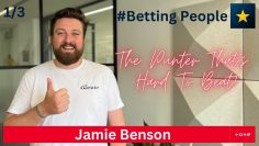 #BettingPeople Interview JAMIE BENSON Tote Fantasy 1/3