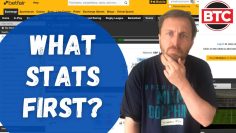 Which Stat To Use First? Betfair Football Trading Strategies