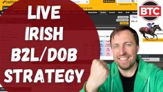 Live Trading – Profitable Irish Dobbing Trading Strategy – Horse Racing Betfair Back To Lay Strategy