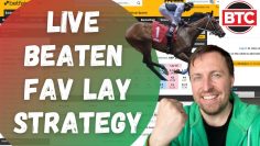 Live Trading – Profitable Lay Beaten Favourite Betfair Trading Strategy – Horse Racing Strategies