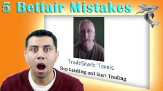 Avoid these 5 Tennis Trading Mistakes for Success #Betfair #TradeShark