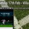 FTS Betslip 17th Feb – Villa down?