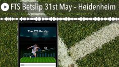 FTS Betslip 31st May – Heidenheim