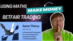 Betfair Trading Strategy Using Maths To Make Money