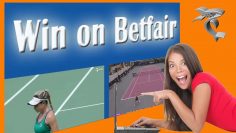 Free tennis trading tip. Win on Betfair!