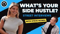 Whats your side hustle? | Street Interview