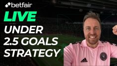 LIVE Under 2.5 Goals Strategy Betfair Trading – Reducing Risk In-Play
