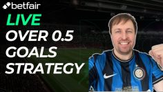 Over 0.5 Goals Trading Strategy – Second Half Goal Betfair Live