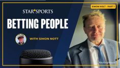 #BettingPeople SIMON HOLT Racecourse Commentator 1/4