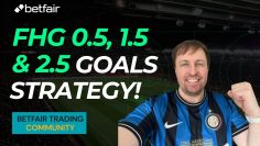 First Half Goal Strategy – Over 0.5, 1.5 & 2.5 Goals! Live Betfair Trading