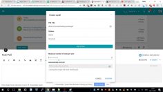 BTC Forum – Posting a poll