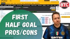 Live Football Trading First Half Goal & Market Analysis – Betfair Exchange