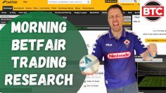 Morning Betfair Trading Research Routine