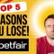 Top 5 Reasons Your Betfair Trading Strategy Loses Money!